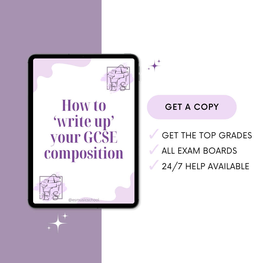 GCSE Music Composition 'Write-Up' Guide