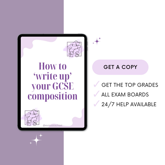GCSE Music Composition 'Write-Up' Guide