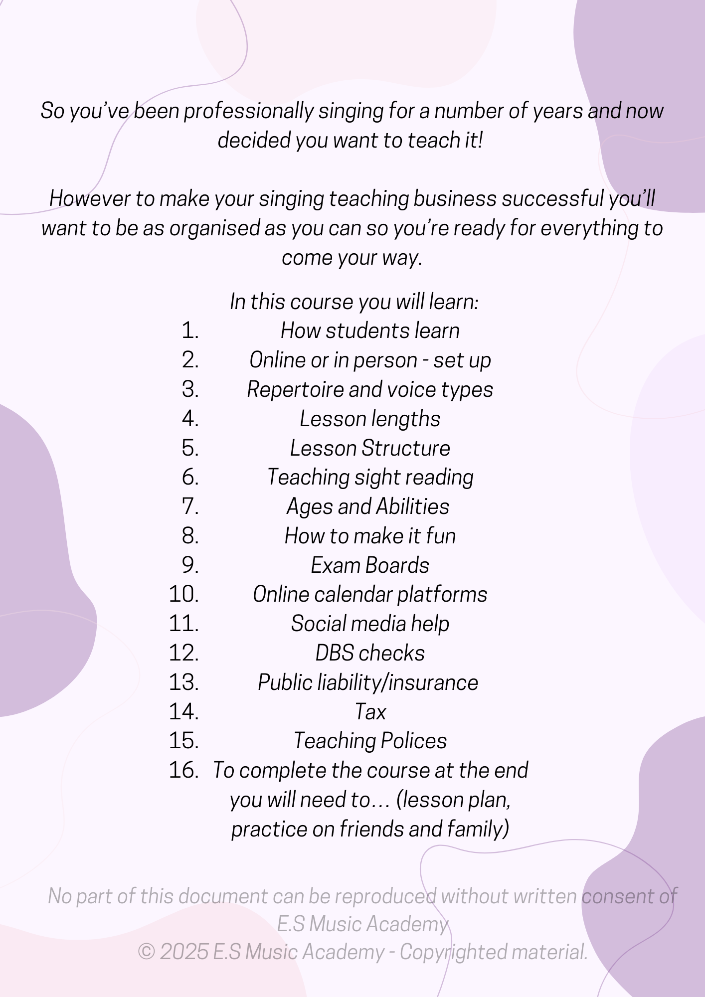 How To Become a Singing Teacher - Online Guide